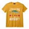 J'peux Pas J'ai Airsoft T-Shirt - Cadeau Drôle pour les Passionnés de Jeux de Tir