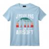 J'peux Pas J'ai Airsoft T-Shirt - Cadeau Drôle pour les Passionnés de Jeux de Tir