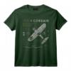 F4U Corsair Vintage WWII Warbird T-Shirt - Historical Facts & Blueprint Design | Great Gift for Military Aviation Fans & Airshow Enthusiasts