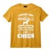 Tshirt Chien Humour Femme Fille Enfant Je parle à mon Chien T-Shirt - Tee Shirt Mignon pour les Amoureuses des Chiens
