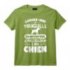 Tshirt Chien Humour Femme Fille Enfant Je parle à mon Chien T-Shirt - Tee Shirt Mignon pour les Amoureuses des Chiens