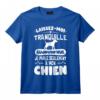 Tshirt Chien Humour Femme Fille Enfant Je parle à mon Chien T-Shirt - Tee Shirt Mignon pour les Amoureuses des Chiens