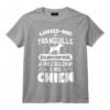 Tshirt Chien Humour Femme Fille Enfant Je parle à mon Chien T-Shirt - Tee Shirt Mignon pour les Amoureuses des Chiens