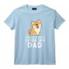 World's Best Shiba Inu Dad Chien Shiba Dad T-Shirt - Cadeau Amusant et Personnalisé pour les Amateurs de Shiba Inu
