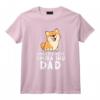 World's Best Shiba Inu Dad Chien Shiba Dad T-Shirt - Cadeau Amusant et Personnalisé pour les Amateurs de Shiba Inu