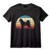 Shiba Inu Chien Retro Sunset Mignon Akita Inu Lover Cadeau Sweat à Capuche - Idée Géniale pour Amoureux des Chiens et Fans de Chiots Peluches