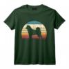 Shiba Inu Chien Retro Sunset Mignon Akita Inu Lover Cadeau Sweat à Capuche - Idée Géniale pour Amoureux des Chiens et Fans de Chiots Peluches