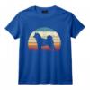 Shiba Inu Chien Retro Sunset Mignon Akita Inu Lover Cadeau Sweat à Capuche - Idée Géniale pour Amoureux des Chiens et Fans de Chiots Peluches
