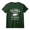 Ours Polaire de l'Alaska T-Shirt Léger et Classique - Pour les Amoureux de la Nature et des Animaux Sauvages