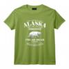 Ours Polaire de l'Alaska T-Shirt Léger et Classique - Pour les Amoureux de la Nature et des Animaux Sauvages