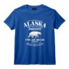 Ours Polaire de l'Alaska T-Shirt Léger et Classique - Pour les Amoureux de la Nature et des Animaux Sauvages
