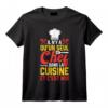 Un Seul Chef Ici C'Est Moi Cuisine Cuisinier Homme Cadeau T-Shirt - Idée Amusante pour Anniversaire avec Amis et Famille