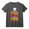Un Seul Chef Ici C'Est Moi Cuisine Cuisinier Homme Cadeau T-Shirt - Idée Amusante pour Anniversaire avec Amis et Famille