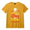 Un Seul Chef Ici C'Est Moi Cuisine Cuisinier Homme Cadeau T-Shirt - Idée Amusante pour Anniversaire avec Amis et Famille