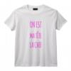 Tee Shirt Femme Manche Courte Humour C'est Moi La Chef T-Shirt - Original et Drôle pour un Cadeau d'Anniversaire Unique