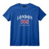 Londres Angleterre Anglais Drapeau britannique Union Jack UK T-Shirt - Style Classique pour les Fans de l'Angleterre