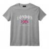 Londres Angleterre Anglais Drapeau britannique Union Jack UK T-Shirt - Style Classique pour les Fans de l'Angleterre
