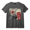 Vintage London UK I Love London Vibes Graphic T-Shirt - Souvenir de Londres à la Mode pour Hommes, Femmes et Enfants