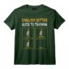 Guide Du Setter Anglais Chien L'Entraînement T-Shirt - Cadeau Drôle pour Amoureux des Chiens