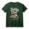 T-shirt humoristique Bulldog anglais « Dad Life Is Ruff » - Idéal pour Propriétaires et Éleveurs de Bouledogues