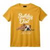 T-shirt humoristique Bulldog anglais « Dad Life Is Ruff » - Idéal pour Propriétaires et Éleveurs de Bouledogues