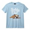 T-shirt humoristique Bulldog anglais « Dad Life Is Ruff » - Idéal pour Propriétaires et Éleveurs de Bouledogues