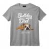 T-shirt humoristique Bulldog anglais « Dad Life Is Ruff » - Idéal pour Propriétaires et Éleveurs de Bouledogues