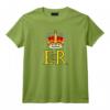 Queen Elizabeth II Royal Coat of Arms Emblème Monarque Couronne T-Shirt - Souvenir de la Monarchie Britannique et du Palais de Buckingham