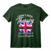Drapeau anglais I Drapeau du Royaume-Uni I Union Jack T-Shirt - Design Original pour les Amateurs de Culture Anglaise et les Voyageurs