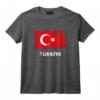 Türkiye Drapeau de la Turquie T-Shirt - Design Cool pour Exprimer sa Fierté d'Origine Turque