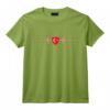 Heartbeat Design Drapeau Turc Turquie T-Shirt - Idée Cadeau Originale pour les Fans de la Turquie