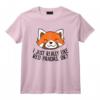 J'aime Vraiment les Pandas Roux, ok ? Panda Rouge Mignon T-Shirt - Design Amoureux pour Enfants et Adultes