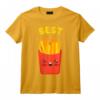 Kawaii Fries Burger 1/2 BFF Best Friends Matching T-Shirt - Anime Japanese Culture Apparel