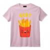 Kawaii Fries Burger 1/2 BFF Best Friends Matching T-Shirt - Anime Japanese Culture Apparel