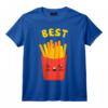 Kawaii Fries Burger 1/2 BFF Best Friends Matching T-Shirt - Anime Japanese Culture Apparel