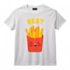 Kawaii Fries Burger 1/2 BFF Best Friends Matching T-Shirt - Anime Japanese Culture Apparel