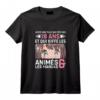 Fille majeure enfin 18 ans - J'aime les animés et les mangas T-Shirt - Idée Cadeau Fun pour Fan de Manga et Anime