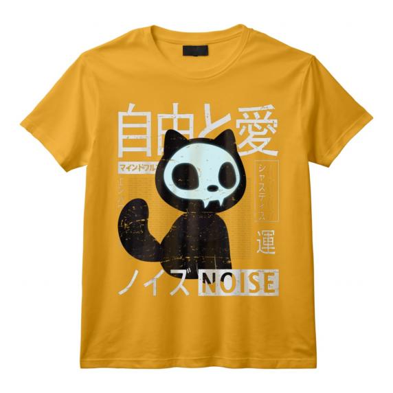 Vaporwave – Esthétique – Japonais Coréen – Chat d'horreur mignon T-Shirt - Vintage Kawaii Anime - Idéal pour les Amateurs d'Anime et de Culture Japonaise Vaporwave – Esthétique – Japonais Coréen – Chat d'horreur mignon T-Shirt - Vintage Kawaii Anime - Idéal pour les Amateurs d'Anime et de Culture Japonaise