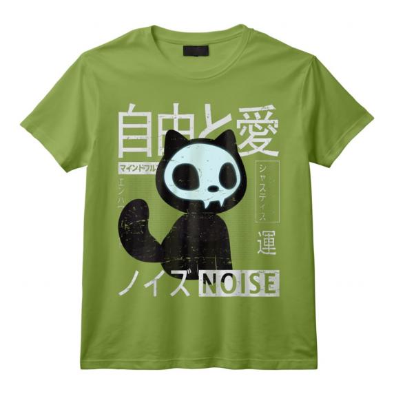 Vaporwave – Esthétique – Japonais Coréen – Chat d'horreur mignon T-Shirt - Vintage Kawaii Anime - Idéal pour les Amateurs d'Anime et de Culture Japonaise Vaporwave – Esthétique – Japonais Coréen – Chat d'horreur mignon T-Shirt - Vintage Kawaii Anime - Idéal pour les Amateurs d'Anime et de Culture Japonaise