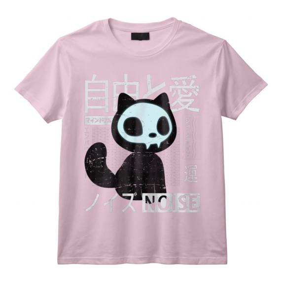Vaporwave – Esthétique – Japonais Coréen – Chat d'horreur mignon T-Shirt - Vintage Kawaii Anime - Idéal pour les Amateurs d'Anime et de Culture Japonaise Vaporwave – Esthétique – Japonais Coréen – Chat d'horreur mignon T-Shirt - Vintage Kawaii Anime - Idéal pour les Amateurs d'Anime et de Culture Japonaise