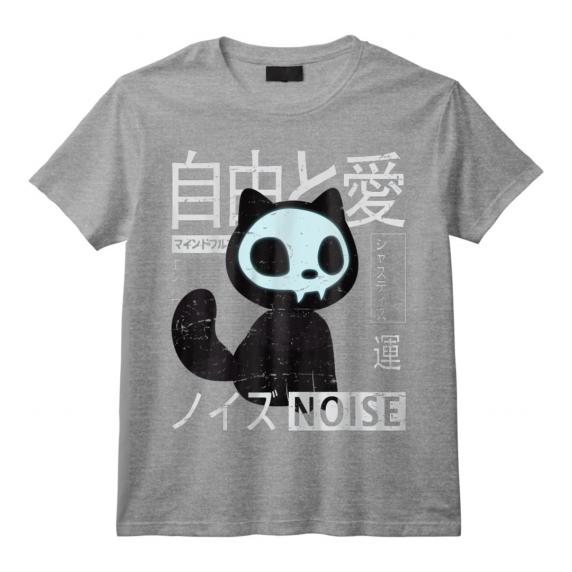 Vaporwave – Esthétique – Japonais Coréen – Chat d'horreur mignon T-Shirt - Vintage Kawaii Anime - Idéal pour les Amateurs d'Anime et de Culture Japonaise Vaporwave – Esthétique – Japonais Coréen – Chat d'horreur mignon T-Shirt - Vintage Kawaii Anime - Idéal pour les Amateurs d'Anime et de Culture Japonaise
