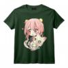 Anime and Cats Lover for Teen Manga Kawaii Graphic Otaku T-Shirt - Design Chat Manga Kawaii pour les Fans d'Anime
