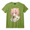 Anime and Cats Lover for Teen Manga Kawaii Graphic Otaku T-Shirt - Design Chat Manga Kawaii pour les Fans d'Anime