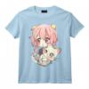 Anime and Cats Lover for Teen Manga Kawaii Graphic Otaku T-Shirt - Design Chat Manga Kawaii pour les Fans d'Anime