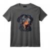 Rottweiler Mignon Rottweiler Drôle T-Shirt - Idée Cadeau Amusante pour Amoureux des Chiens Homme ou Femme