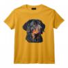 Rottweiler Mignon Rottweiler Drôle T-Shirt - Idée Cadeau Amusante pour Amoureux des Chiens Homme ou Femme