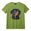 Rottweiler Mignon Rottweiler Drôle T-Shirt - Idée Cadeau Amusante pour Amoureux des Chiens Homme ou Femme
