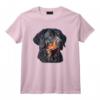 Rottweiler Mignon Rottweiler Drôle T-Shirt - Idée Cadeau Amusante pour Amoureux des Chiens Homme ou Femme