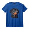 Rottweiler Mignon Rottweiler Drôle T-Shirt - Idée Cadeau Amusante pour Amoureux des Chiens Homme ou Femme