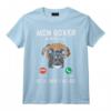 Mon Chien Boxer Appelle Humour Drôle Dog Animal Lover Cadeau T-Shirt - Idée Mignonne pour Amoureux des Chiens et Fans de Chiots Peluches